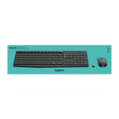 Logitech MK235 Wireless Keyboard and Mouse Set – Nordic Layout, Reliable Comfort and Performance, SKU: 5099206063921